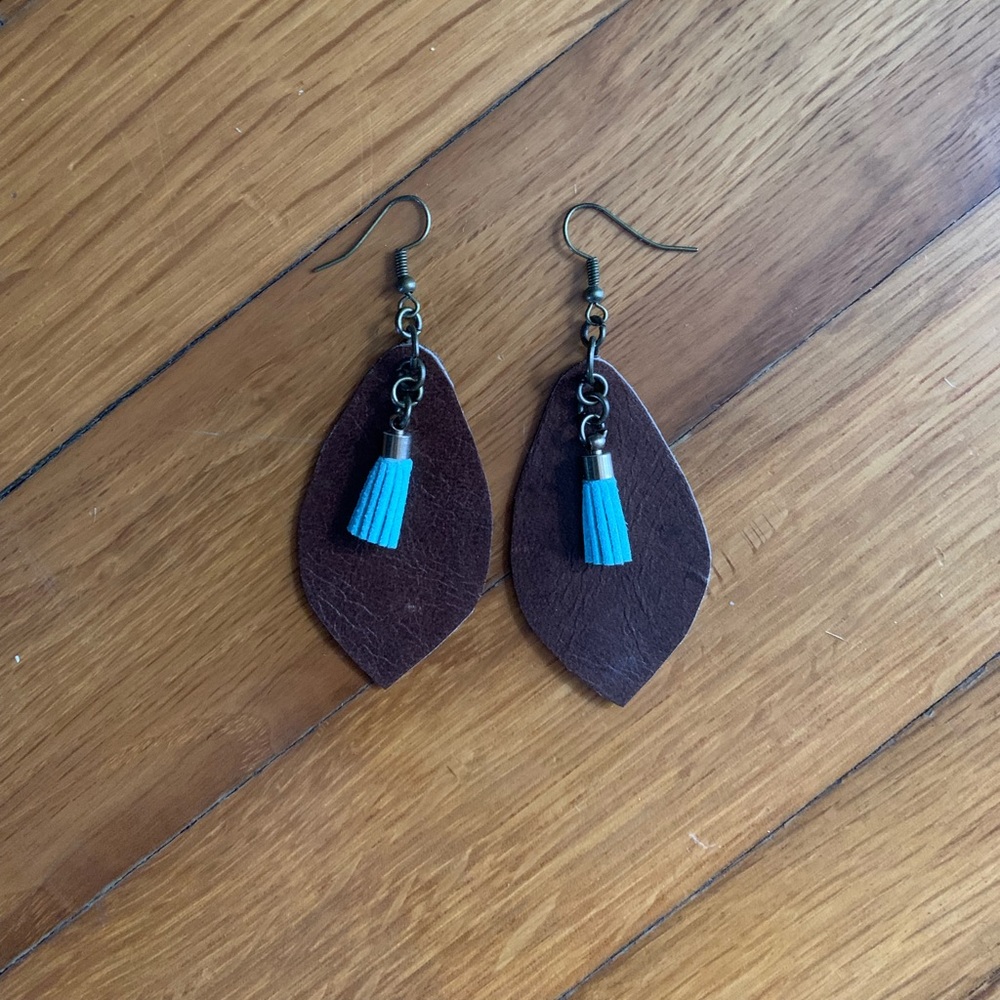 Leather Earrings